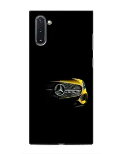 Чехол для Samsung Galaxy Note 10 с картинкой «Mercedes — ретро стиль»