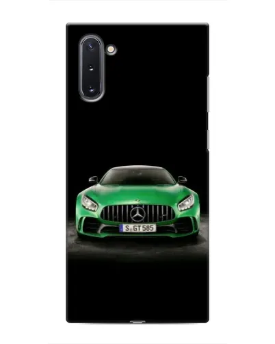 Чехол для Samsung Galaxy Note 10 с картинкой «Mercedes — неоновый лого» Чехол для Samsung Galaxy Note 10 с картинкой «Mercedes — неоновый лого»