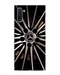 Чехол для Samsung Galaxy Note 10 с картинкой «Диск Mercedes»