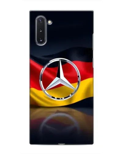 Чехол для Samsung Galaxy Note 10 с картинкой «Mercedes — флаг Германии» Чехол для Samsung Galaxy Note 10 с картинкой «Mercedes — флаг Германии»