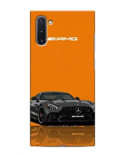 Чехол для Samsung Galaxy Note 10 с картинкой «Оранжевый Mercedes AMG» Чехол для Samsung Galaxy Note 10 с картинкой «Оранжевый Mercedes AMG»