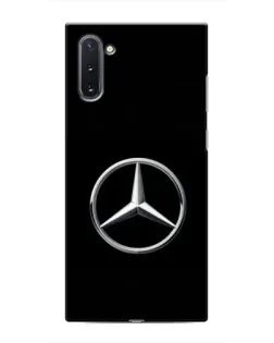 Чехол для Samsung Galaxy Note 10 с картинкой «Mercedes классический лого»