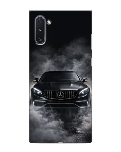 Чехол для Samsung Galaxy Note 10 с картинкой «Mercedes в дыму» Чехол для Samsung Galaxy Note 10 с картинкой «Mercedes в дыму»