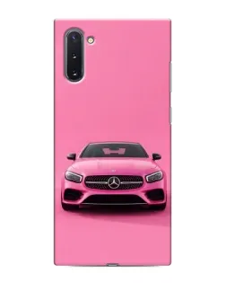 Чохол для Samsung Galaxy Note 10 з картинкою «Рожевий Mercedes AMG»