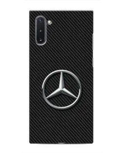Чохол для Samsung Galaxy Note 10 з картинкою «Карбоновий Mercedes стиль»