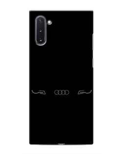 Чохол для Samsung Galaxy Note 10 з картинкою «Audi — світловий підпис»
