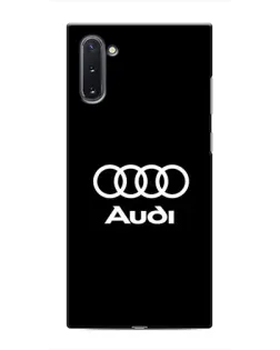 Чохол для Samsung Galaxy Note 10 з картинкою «Класичне лого Audi»
