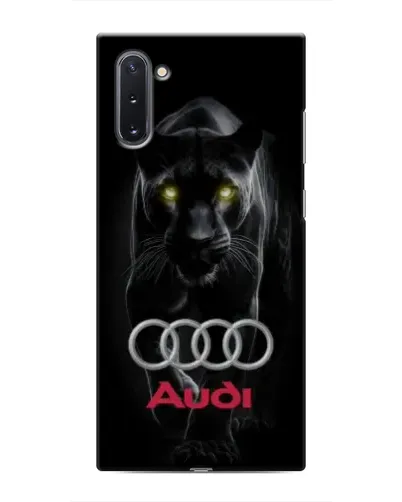 Чехол для Samsung Galaxy Note 10 с картинкой «Пантера и Audi» Чехол для Samsung Galaxy Note 10 с картинкой «Пантера и Audi»