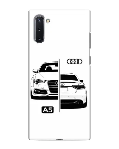 Чехол для Samsung Galaxy Note 10 с картинкой «Audi — контрастный дизайн» Чехол для Samsung Galaxy Note 10 с картинкой «Audi — контрастный дизайн»