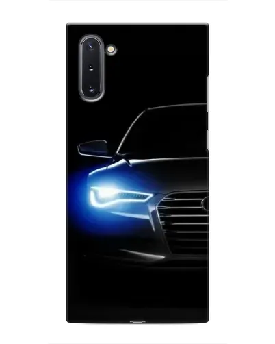 Чехол для Samsung Galaxy Note 10 с картинкой «Неоновый взгляд Audi» Чехол для Samsung Galaxy Note 10 с картинкой «Неоновый взгляд Audi»