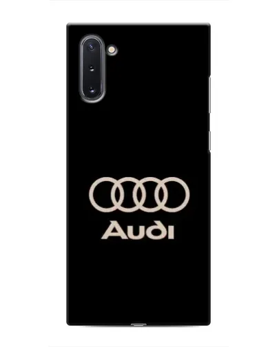 Чехол для Samsung Galaxy Note 10 с картинкой «Audi — золотой логотип» Чехол для Samsung Galaxy Note 10 с картинкой «Audi — золотой логотип»