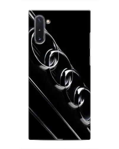 Чехол для Samsung Galaxy Note 10 с картинкой «Audi — абстрактные кольца» Чехол для Samsung Galaxy Note 10 с картинкой «Audi — абстрактные кольца»