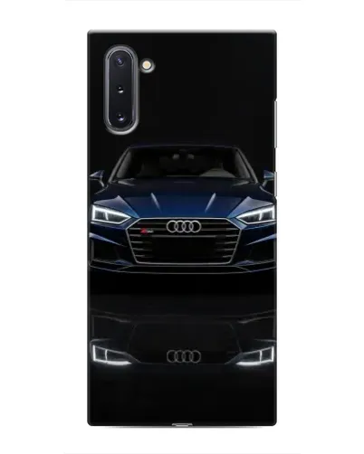 Чехол для Samsung Galaxy Note 10 с картинкой «Audi — ночное отражение» Чехол для Samsung Galaxy Note 10 с картинкой «Audi — ночное отражение»
