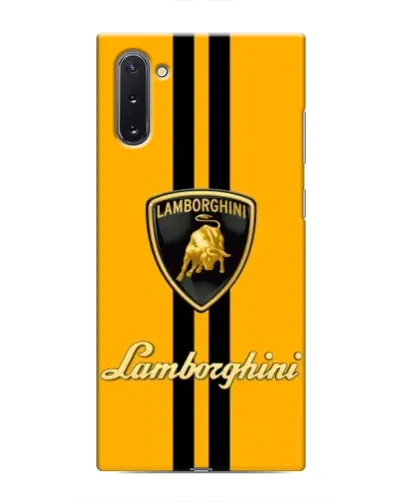 Чохол для Samsung Galaxy Note 10 з картинкою «Lamborghini Stripe жовтий» Чохол для Samsung Galaxy Note 10 з картинкою «Lamborghini Stripe жовтий»