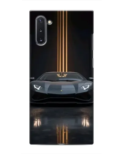 Чохол для Samsung Galaxy Note 10 з картинкою «Lamborghini золоті лінії» Чохол для Samsung Galaxy Note 10 з картинкою «Lamborghini золоті лінії»