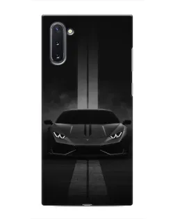 Чохол для Samsung Galaxy Note 10 з картинкою «Lamborghini симетрія доріг»
