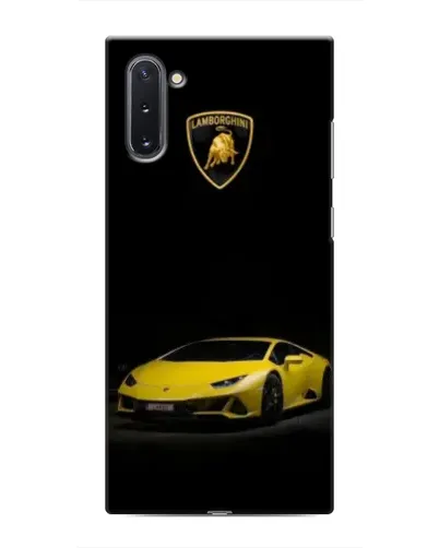 Чохол для Samsung Galaxy Note 10 з картинкою «Lamborghini жовтий акцент» Чохол для Samsung Galaxy Note 10 з картинкою «Lamborghini жовтий акцент»