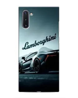Чохол для Samsung Galaxy Note 10 з картинкою «Класичний Lamborghini надпис»