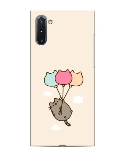 Чехол для Samsung Galaxy Note 10 с картинкой «Пушин на шариках»