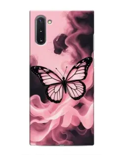 Чохол для Samsung Galaxy Note 10 з картинкою «Метелик у диму»