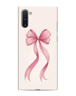 Чохол для Samsung Galaxy Note 10 з картинкою «Рожевий бант»