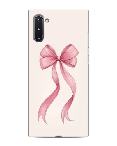 Чохол для Samsung Galaxy Note 10 з картинкою «Рожевий бант»