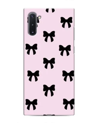 Чохол для Samsung Galaxy Note 10 з картинкою «Чорні банти Coquette»