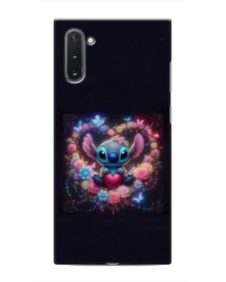 Чехол для Samsung Galaxy Note 10 с картинкой «Stitch в цветах» Чехол для Samsung Galaxy Note 10 с картинкой «Stitch в цветах»