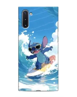 Чехол для Samsung Galaxy Note 10 с картинкой «Стич на волне» Чехол для Samsung Galaxy Note 10 с картинкой «Стич на волне»