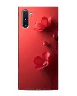 Чохол для Samsung Galaxy Note 10 з картинкою «Макові суцвіття»