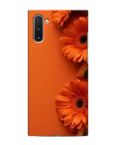 Чохол для Samsung Galaxy Note 10 з картинкою «Помаранчеві гербери»