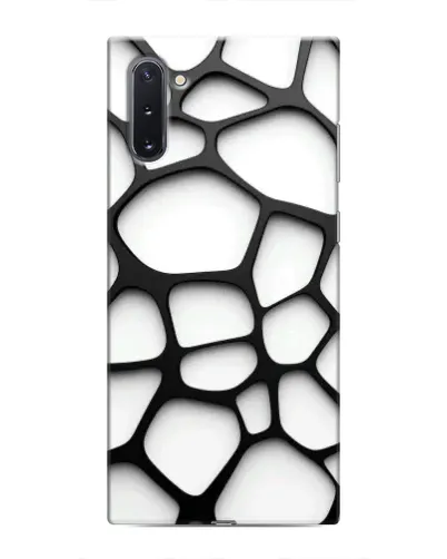 Чохол для Samsung Galaxy Note 10 з картинкою «Біла об'ємна сітка» Чохол для Samsung Galaxy Note 10 з картинкою «Біла об'ємна сітка»