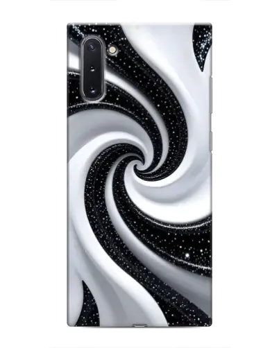 Чохол для Samsung Galaxy Note 10 з картинкою «Чорно-біла спіраль» Чохол для Samsung Galaxy Note 10 з картинкою «Чорно-біла спіраль»