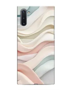 Чохол для Samsung Galaxy Note 10 з картинкою «Пастельні ніжні хвилі»