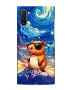 Чехол для Samsung Galaxy Note 10 с картинкой «Капибара Ван Гога»