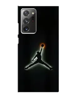 Чехол для Samsung Galaxy Note 20 Ultra с картинкой «Jordan Gradient Logo»