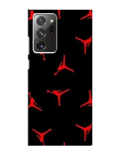 Чехол для Samsung Galaxy Note 20 Ultra с картинкой «Jordan Red Pattern»