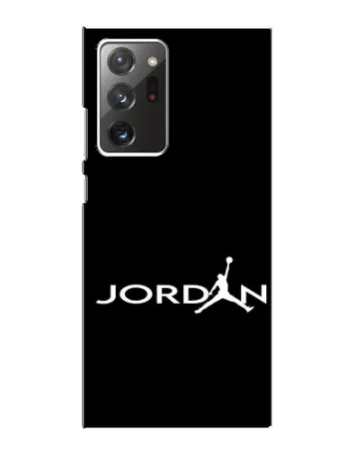 Чехол для Samsung Galaxy Note 20 Ultra с картинкой «Jordan White Logo» Чехол для Samsung Galaxy Note 20 Ultra с картинкой «Jordan White Logo»