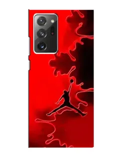 Чехол для Samsung Galaxy Note 20 Ultra с картинкой «Jordan Red Smoke» Чехол для Samsung Galaxy Note 20 Ultra с картинкой «Jordan Red Smoke»