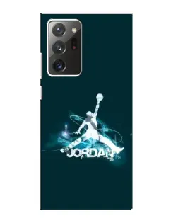 Чехол для Samsung Galaxy Note 20 Ultra с картинкой «Jordan Blue Fire» Чехол для Samsung Galaxy Note 20 Ultra с картинкой «Jordan Blue Fire»