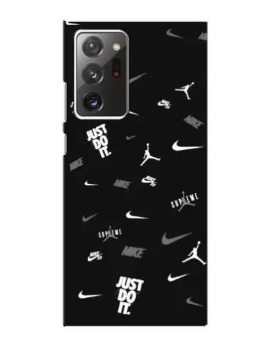 Чехол для Samsung Galaxy Note 20 Ultra с картинкой «Nike Black Pattern» Чехол для Samsung Galaxy Note 20 Ultra с картинкой «Nike Black Pattern»