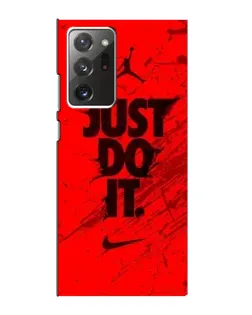 Чехол для Samsung Galaxy Note 20 Ultra с картинкой «Nike Just Do It» Чехол для Samsung Galaxy Note 20 Ultra с картинкой «Nike Just Do It»
