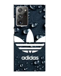 Чехол для Samsung Galaxy Note 20 Ultra с картинкой «Adidas Trefoil Blue»