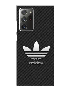 Чехол для Samsung Galaxy Note 20 Ultra с картинкой «Adidas Карбоновая текстура»