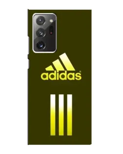 Чехол для Samsung Galaxy Note 20 Ultra с картинкой «Оливковый градиент Adidas»