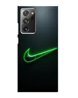 Чохол для Samsung Galaxy Note 20 Ultra з картинкою «Неоновий контур Nike»