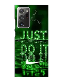 Чехол для Samsung Galaxy Note 20 Ultra с картинкой «Зеленый неоновый Nike» Чехол для Samsung Galaxy Note 20 Ultra с картинкой «Зеленый неоновый Nike»