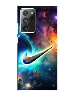 Чехол для Samsung Galaxy Note 20 Ultra с картинкой «Космический Nike Swoosh» Чехол для Samsung Galaxy Note 20 Ultra с картинкой «Космический Nike Swoosh»