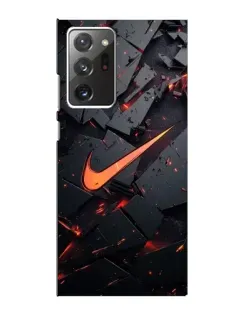 Чехол для Samsung Galaxy Note 20 Ultra с картинкой «Nike — эффект разломов» Чехол для Samsung Galaxy Note 20 Ultra с картинкой «Nike — эффект разломов»