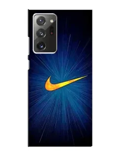 Чехол для Samsung Galaxy Note 20 Ultra с картинкой «Синий пульс Nike» Чехол для Samsung Galaxy Note 20 Ultra с картинкой «Синий пульс Nike»